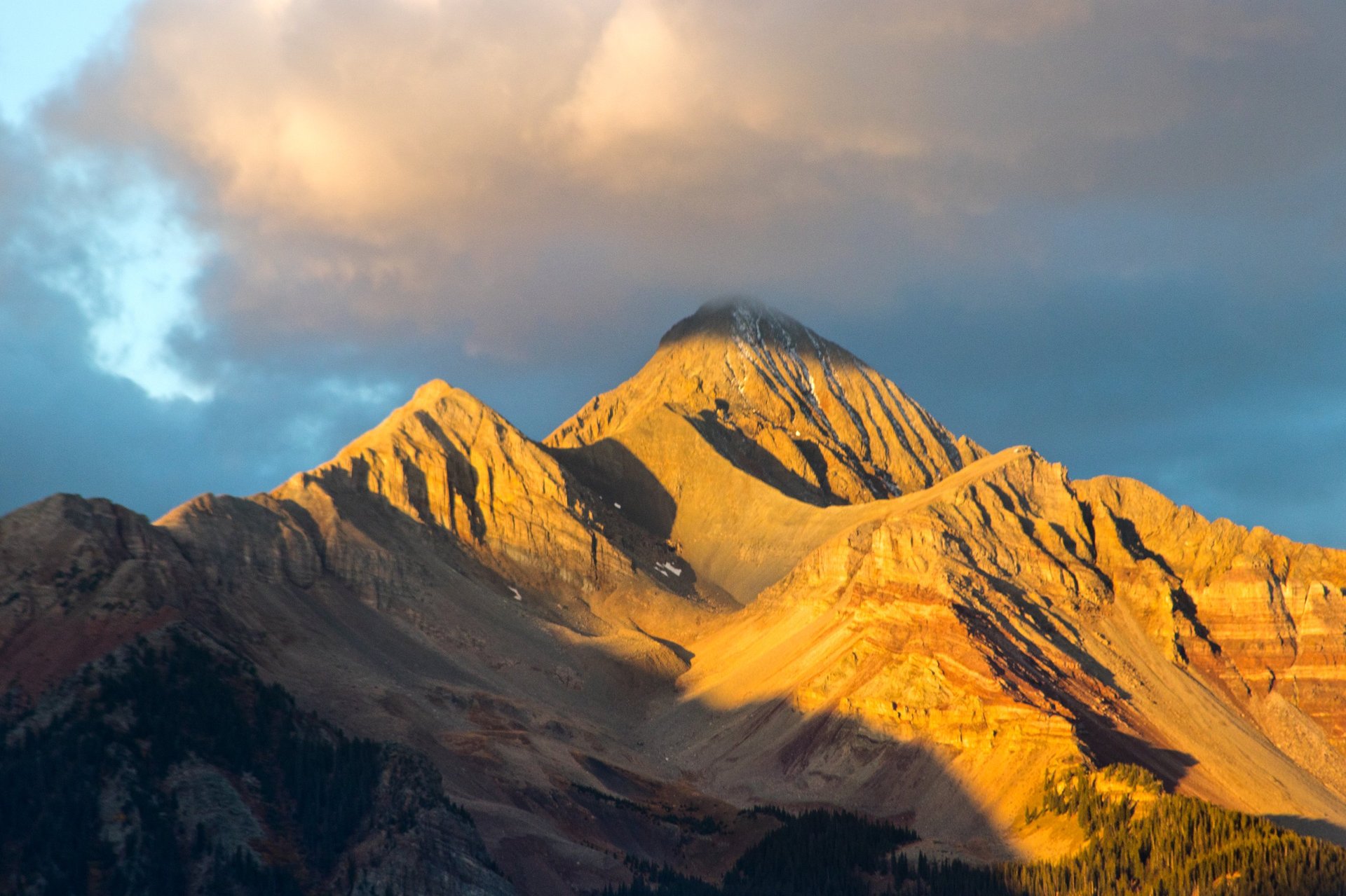 Colorado Mountains Sunrise